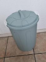 MaxiTon afvalemmer afvalbak met deksel 23 liter polypropyleen groen - thumbnail