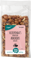Pinda vlies zonder zout geroosterd bio 250 Gram - thumbnail