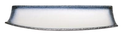 Rechthoekig Bord Grijs/Wit - Tajimi - 32.5 x 12.3cm