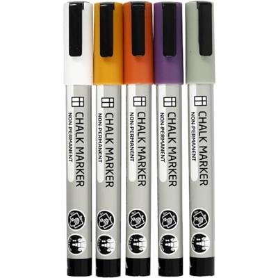Creativ Company Krijt markers pastelkleuren, 5st.