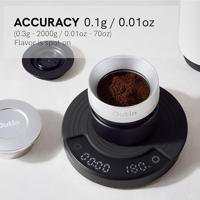 Outin Claro Koffie Weegschaal | 0.1g Nauwkeurig | Ingebouwde Timer | USB-C | Espresso & Pour-Over Geschikt - thumbnail