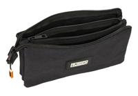 Pennenetui met 3 vakken Munich Lagoon Zwart 22 x 12 x 3 cm - thumbnail