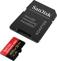SanDisk Extreme Pro® microSDXC-kaart 400 GB Class 10, UHS-I, UHS-Class 3, v30 Video Speed Class A2-vermogensstandaard - thumbnail