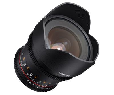 Samyang 10mm T3.1 VDSLR ED AS NCS CS II SLR Ultra-groothoeklens Zwart Samyang 10mm T3.1 VDSLR ED AS NCS CS II SLR Ultra-groothoeklens Zwart