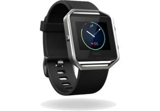 Fitbit Blaze sport horloge Zwart, Roestvrijstaal Touchscreen Bluetooth