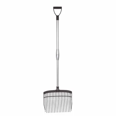 Mestvork met steel Zwart Mestvork met steel Zwart