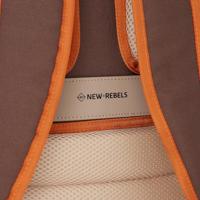 Ferron Miami Rugzak 9L Waterafstotende Laptop Rugtas 13 inch Schooltas en Werktas van PU Nylon Coffee - thumbnail