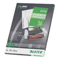 Lamineerhoes Leitz iLAM A4 zelfklevend 2x80micron EVA 100 stuks - thumbnail