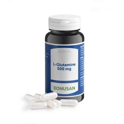Bonusan L-Glutamine 500 Capsules Bonusan L-Glutamine 500 Capsules