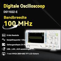 Rigol DS1102Z-E Digitale oscilloscoop 100 MHz 2-kanaals 1 GSa/s 24 Mpts 8 Bit Digitaal geheugen (DSO) 1 stuk(s) - thumbnail