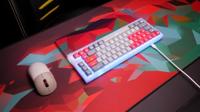 CHERRY XTRFY GP5 Litus Red/Green XL Muismat - thumbnail