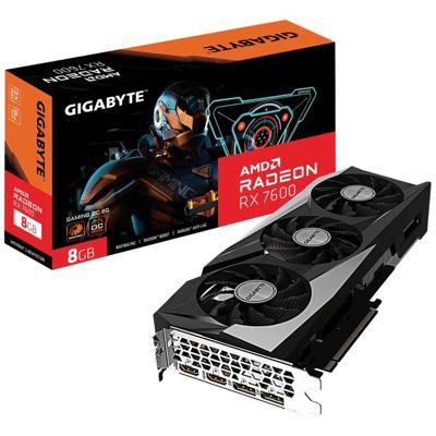 GIGABYTE GAMING Radeon RX 7600 OC 8G AMD 8 GB GDDR6
