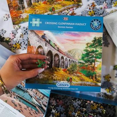 Crossing Glenfinnan Viaduct Puzzel 1000 Stukjes