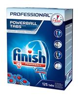 Finish Finish Vaatwastabletten Professional Powerball - 125 Tabletten - thumbnail