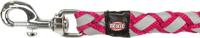 Trixie Cavo Reflecterende Verstelbare Riem Fuchsia 2 m x ø 18 mm - thumbnail
