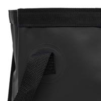 VidaXL Emmers 2 st inklapbaar 30 l pvc zwart - thumbnail