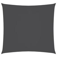 VidaXL Zonnescherm vierkant 3,6x3,6 m oxford stof antracietkleurig - thumbnail