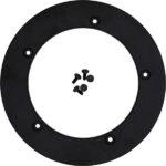 KMC kettingbeschermer g4 38t zwart - thumbnail