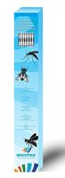 Wicotex Vliegengordijn perla 90x220cm zwart - thumbnail