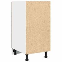 Onderkast met lade 40x46x81,5 cm bewerkt hout oud houtkleurig - thumbnail