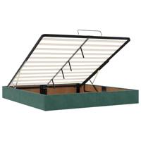 Ottoman bed met matrassen en LED's 180x200cm fluweel - thumbnail