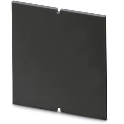 Phoenix Contact UCS SW 87-H 9005 Zijwand PC Zwart (b x h x d) 58 x 59.50 x 2 mm 20 stuk(s)