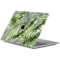 Lunso MacBook Pro 13 inch (2016-2019) cover hoes - case - Green Jungle - thumbnail