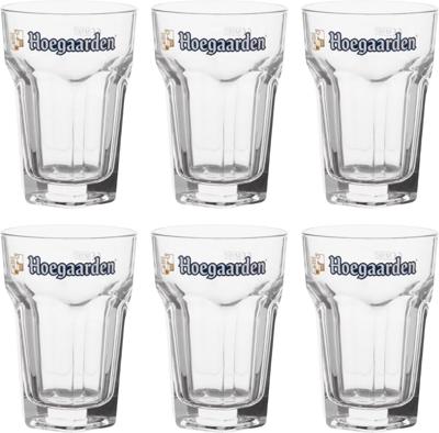 Hoegaarden Bierglazen Witbier - 330 ml - 6 stuks