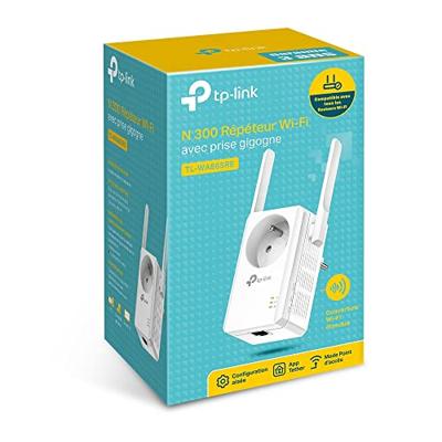 TP-Link 300Mbps Wi-Fi Versterker met stopcontact behoud (TL-WA865RE)