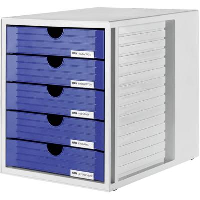 HAN Systembox 1450-14 Ladebox Lichtgrijs DIN A4, DIN C4 Aantal lades: 5 HAN Systembox 1450-14 Ladebox Lichtgrijs DIN A4, DIN C4 Aantal lades: 5