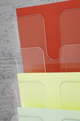 Durable FLEXIPLUS 6 A4 1700008401 Folderhouder Transparant DIN A4 1 stuk(s) Aantal vakken: 6 (l x b x h) 247 x 247 x 1080 mm