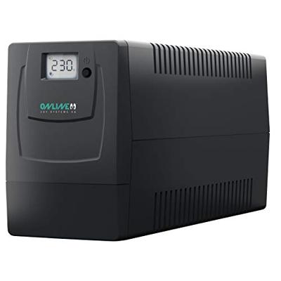 ONLINE USV-Systeme USV YUNTO Smile 800 Line-interactive 800 VA 480 W 2 AC-uitgang(en)