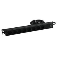EUROLITE Distributor R19-8 1U bk 2.7m - thumbnail