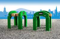 BRIO World Groene spoorbrug pijlers - thumbnail