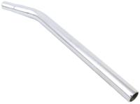 VWP zadelpen gebogen BMX 25.4 x 360 mm staal zilver - thumbnail