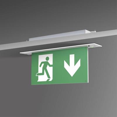 B-SAFETY BR 554 030 Vluchtwegverlichting Plafondinbouwmontage B-SAFETY BR 554 030 Vluchtwegverlichting Plafondinbouwmontage