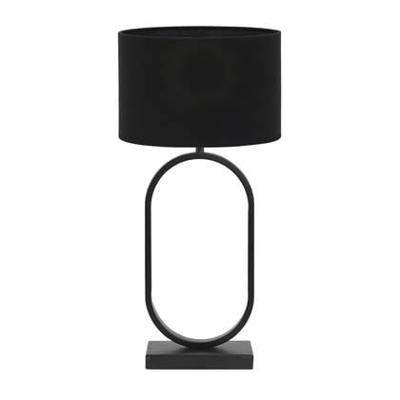 Light & Living Tafellamp Jamiri|Livigno - Zwart|Zwart - Ø30x67cm