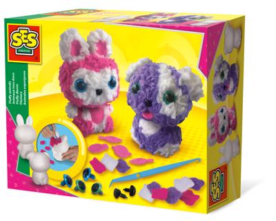 SES Creative Fluffy Dieren Maken SES Creative Fluffy Dieren Maken
