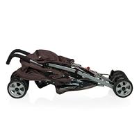 Baninni Luca Lichtgewicht wagen 1 zitplaats(en) Zwart, Bruin, Zilver - thumbnail