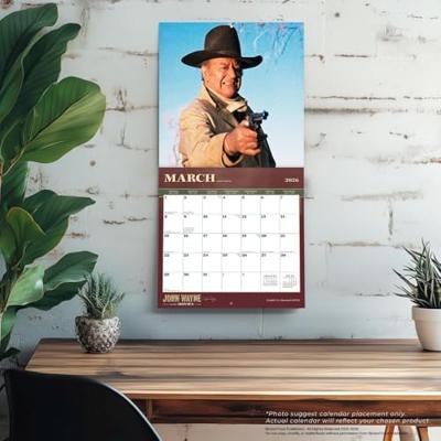 John Wayne Kalender 2026 Movies