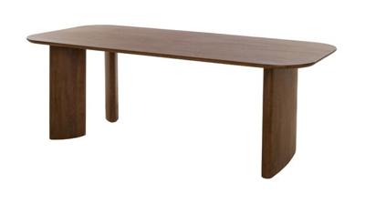 Light&living Eettafel 220x100x76 cm AYMARA hout donker bruin