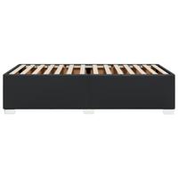 Bedframe kunstleer zwart 80x200 cm - thumbnail