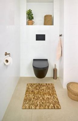 Ben Rundo toilet accessoires 3-delig geborsteld koper