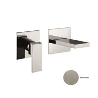 Inbouw Wastafelmengkraan Sanimex Giulini Eenhendel 20 cm Inclusief Inbouwdelen Mat Nikkel Sanimex - thumbnail