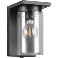 LED Tuinverlichting - Buitenlamp - Trion Dila - Wand - Mat Zwart - E27 Fitting - Rond - Aluminium - thumbnail