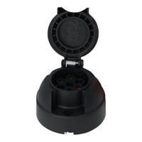 Carpoint stekkerdoos 7 polig 6 cm zwart - thumbnail