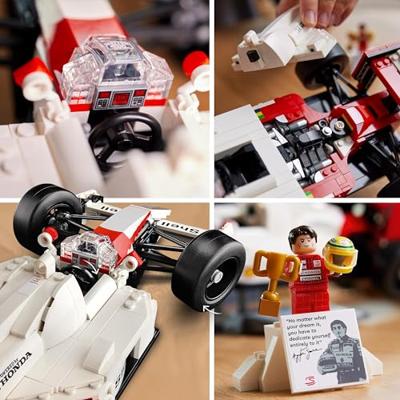 LEGO ICONS 10330 McLaren MP4/4 en Ayrton Senna - thumbnail