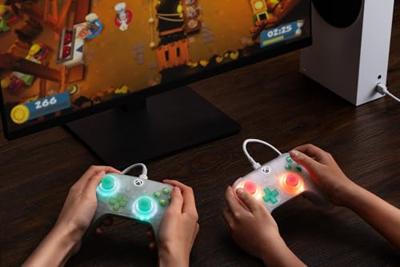 8BitDo Ultimate Mini Wired Controller - Translucent Green - thumbnail