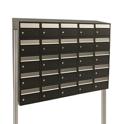 Stoer! Brickset 5-Breed, 5-Hoog Met Dak Op Statief Zwart - 40215070_5x5ds