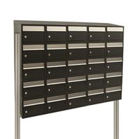 Stoer! Brickset 5-Breed, 5-Hoog Met Dak Op Statief Zwart - 40215070_5x5ds - thumbnail